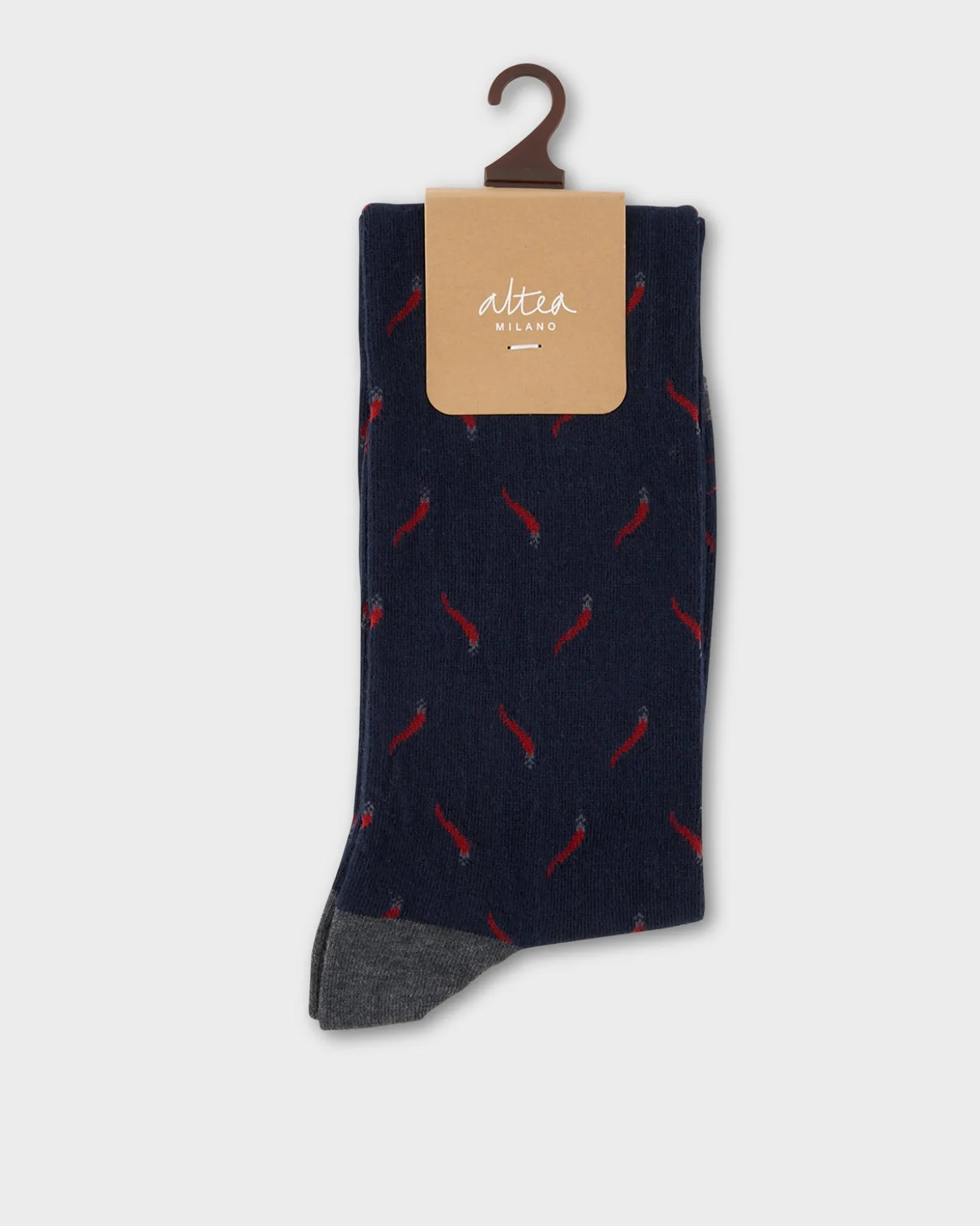 Navy Chilli Socks
