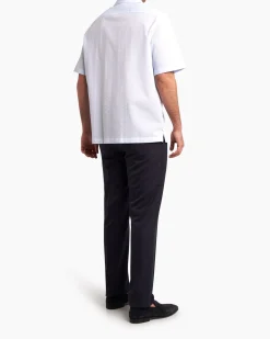Navy Cotton Chinos