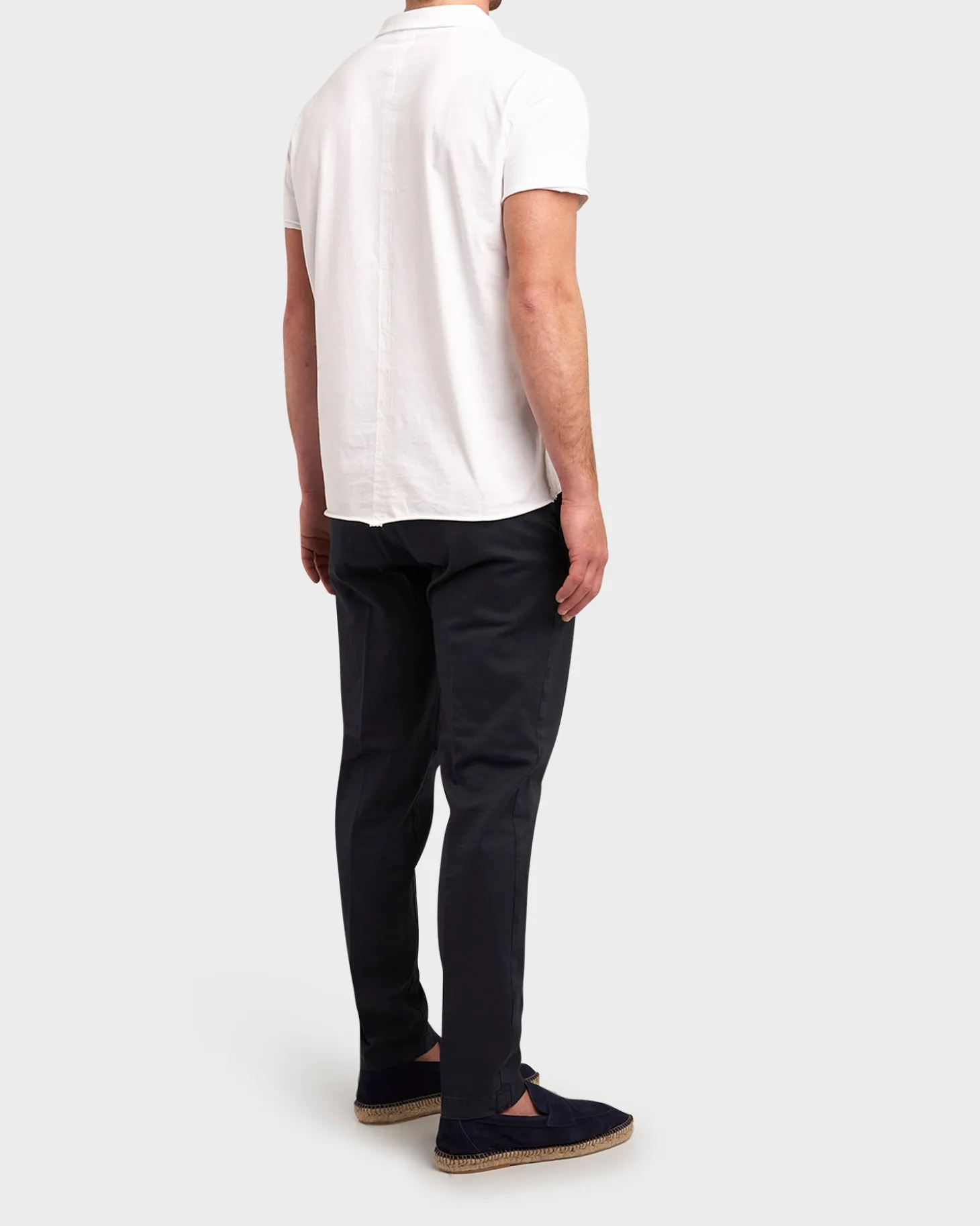 Navy New Barcelona Cotton Stretch Chinos