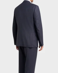 Navy Pinstripe Centoventimila Couture Suit