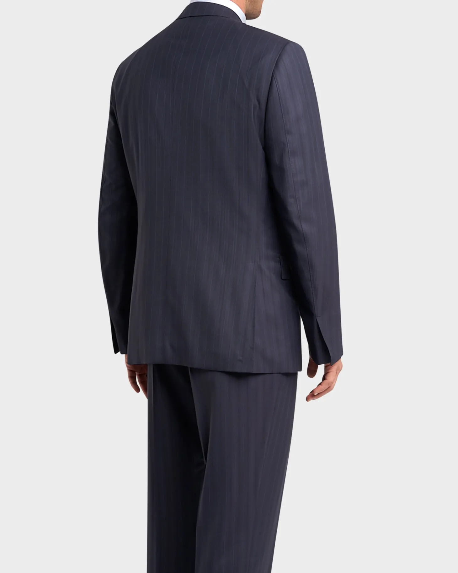 Navy Pinstripe Centoventimila Couture Suit