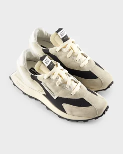 Off White And Black Bodrum Sneakers