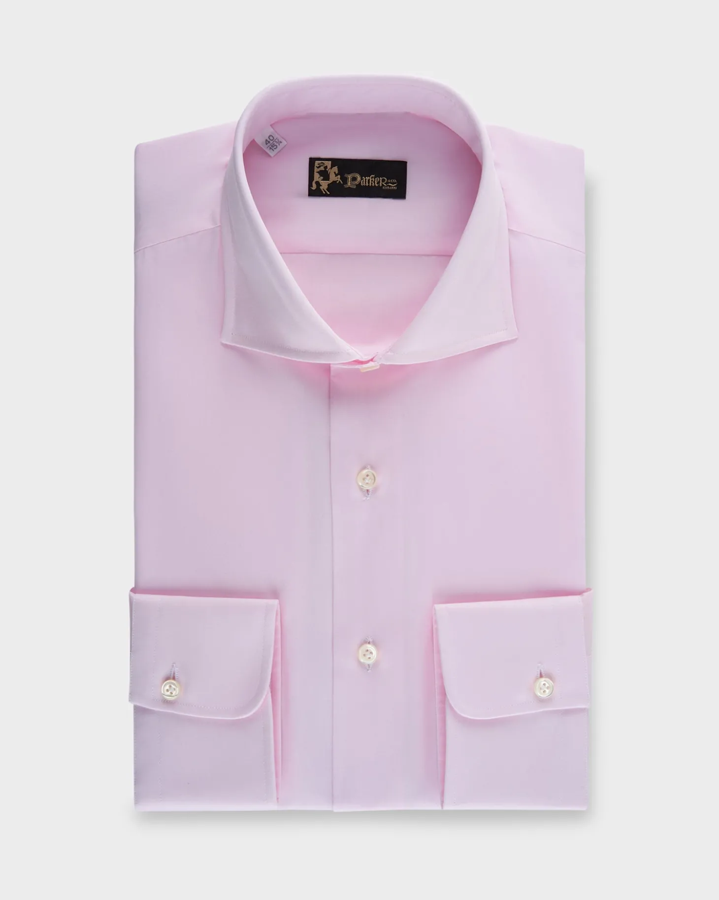 Pale Pink Cotton Shirt