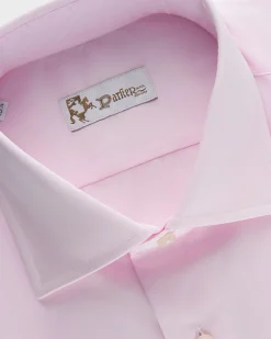 Pale Pink Cotton Twill Shirt