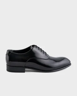 Patent Leather Lace Up Dinner Shoes