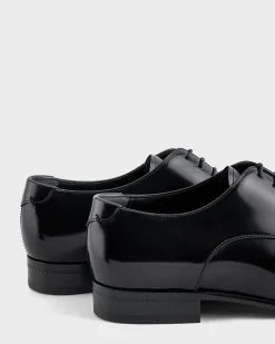 Patent Leather Lace Up Dinner Shoes