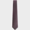 Pink And Midnight Geo Pattern Tie