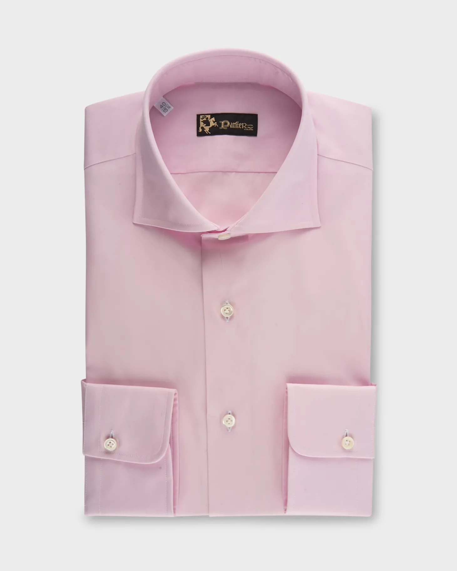 Pink Cotton Poplin Shirt