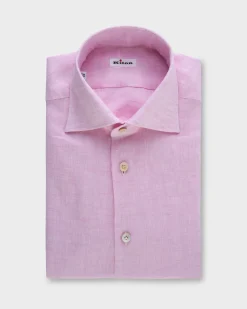 Pink Linen Shirt