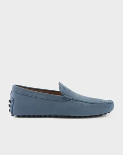 Powder Blue Gommino Nubuck Driving Shoes