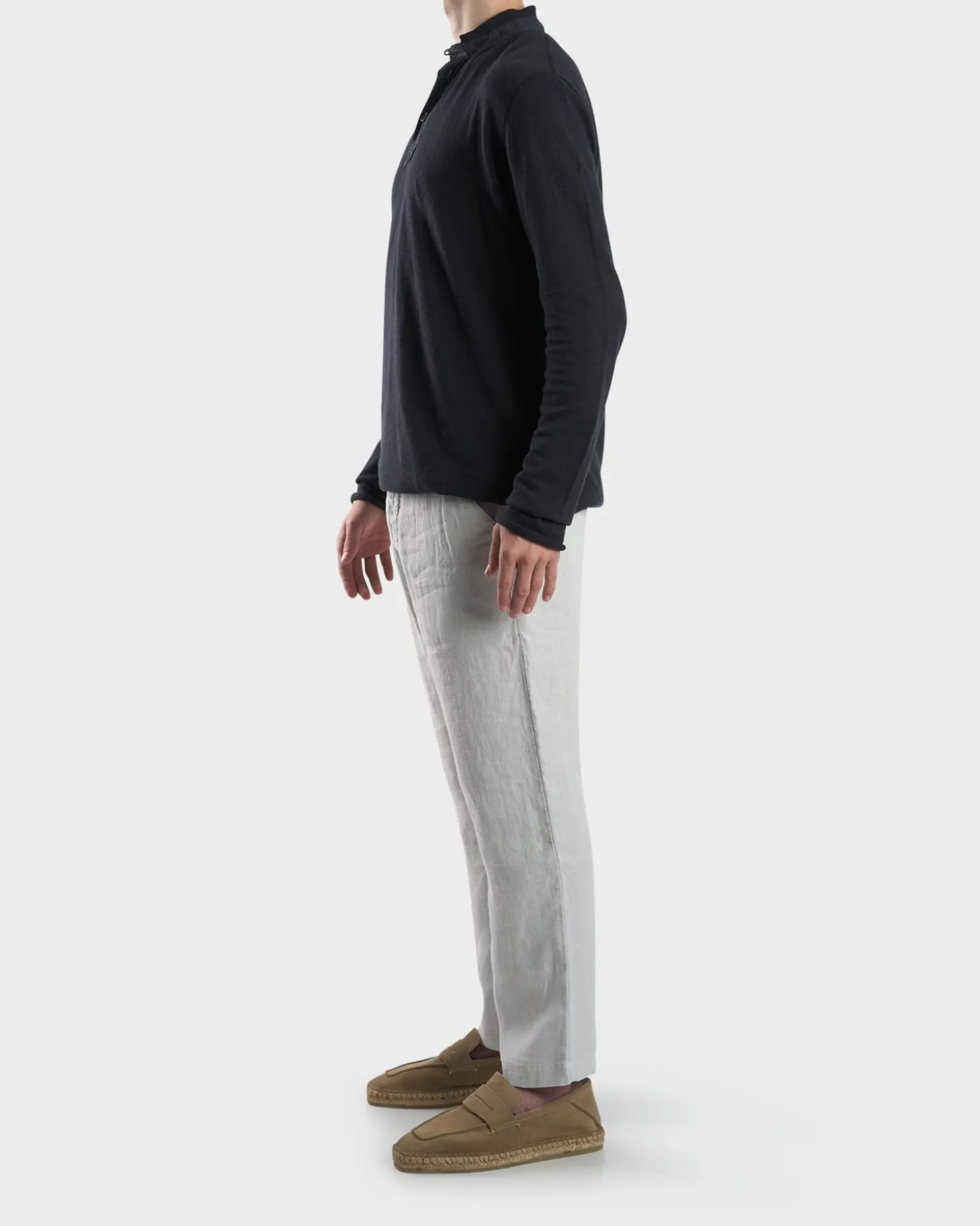 Risotto Beige Linen Trousers