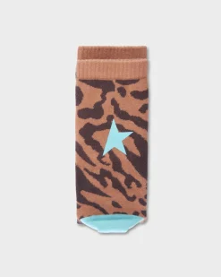 Rum And Raison Animal Print Socks