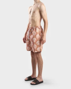 Sandstone Botanico Leaf Print Board Shorts