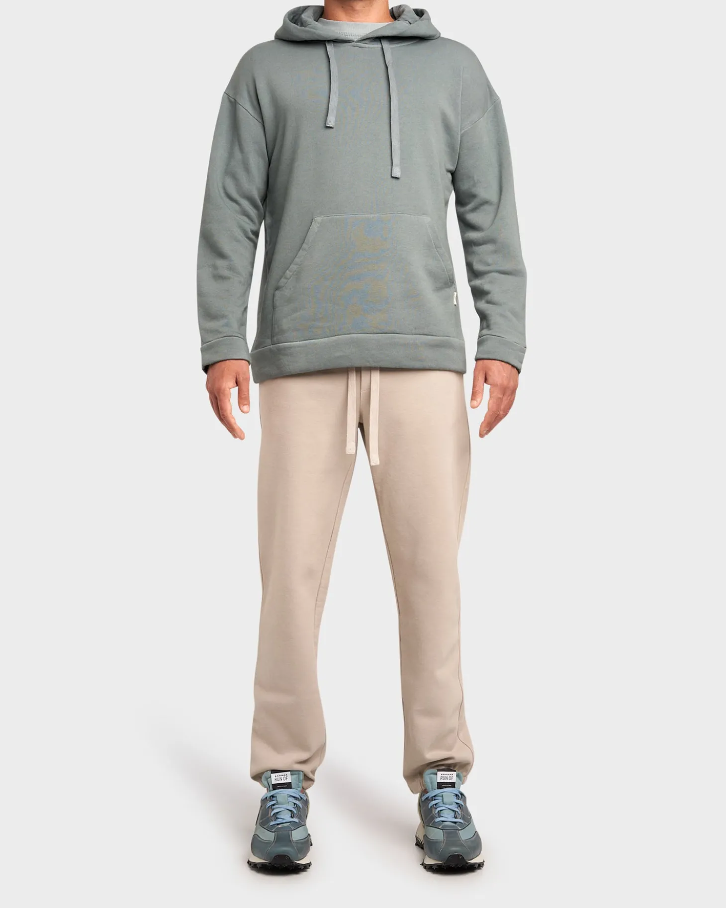 Sea Green Cotton Fleece Hoodie