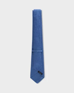 Sky Blue Texture Silk Tie