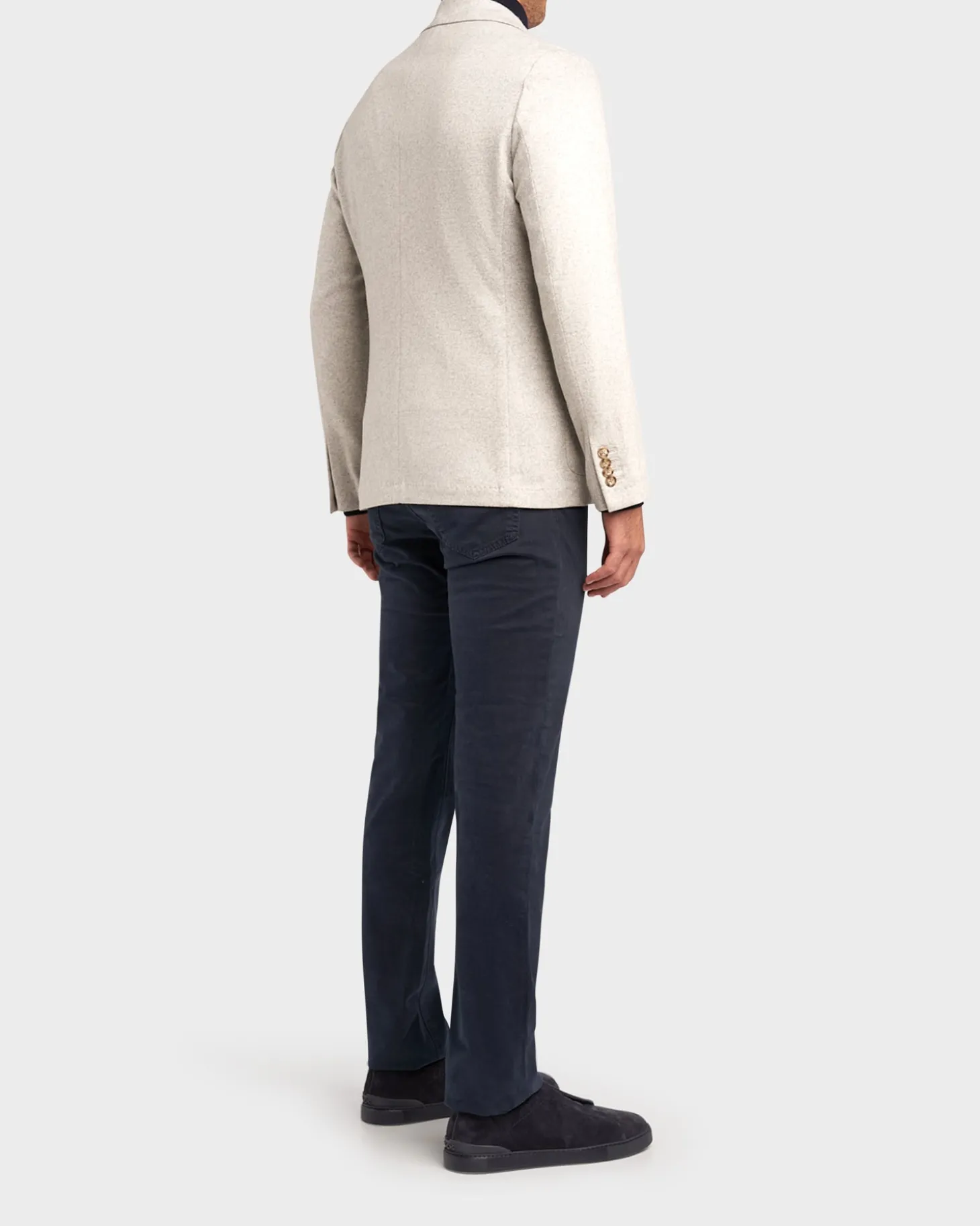 Stone Cashmere Jersey Sports Jacket