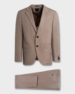 Stone Trofeo Seersucker Wool Silk Linen Suit