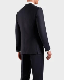 Superfine Wool Couture Check Suit