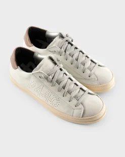 White And Mud John Sneakers