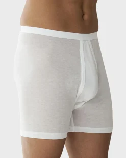 White Boxer Pants