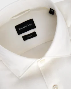 White Cashco Twill Shirt
