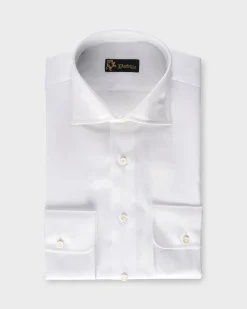 White Cotton Business Shirt