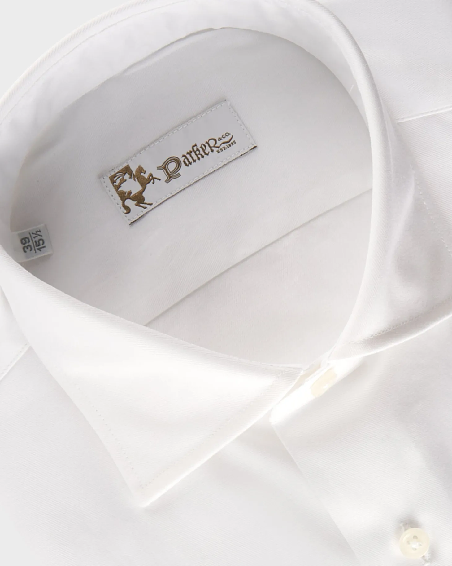 White Cotton Business Shirt