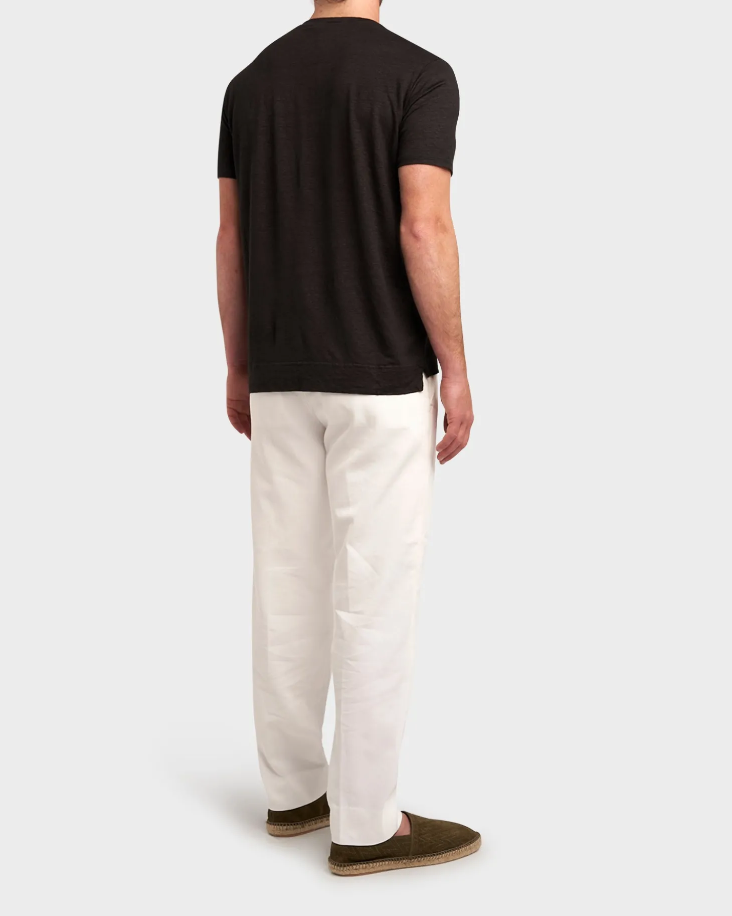 White Cotton Chinos