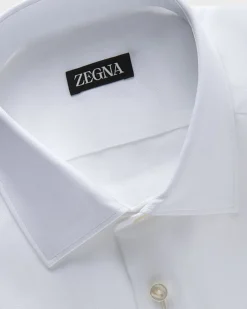 White Cotton Linen Shirt