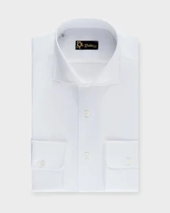 White Cotton Poplin Shirt