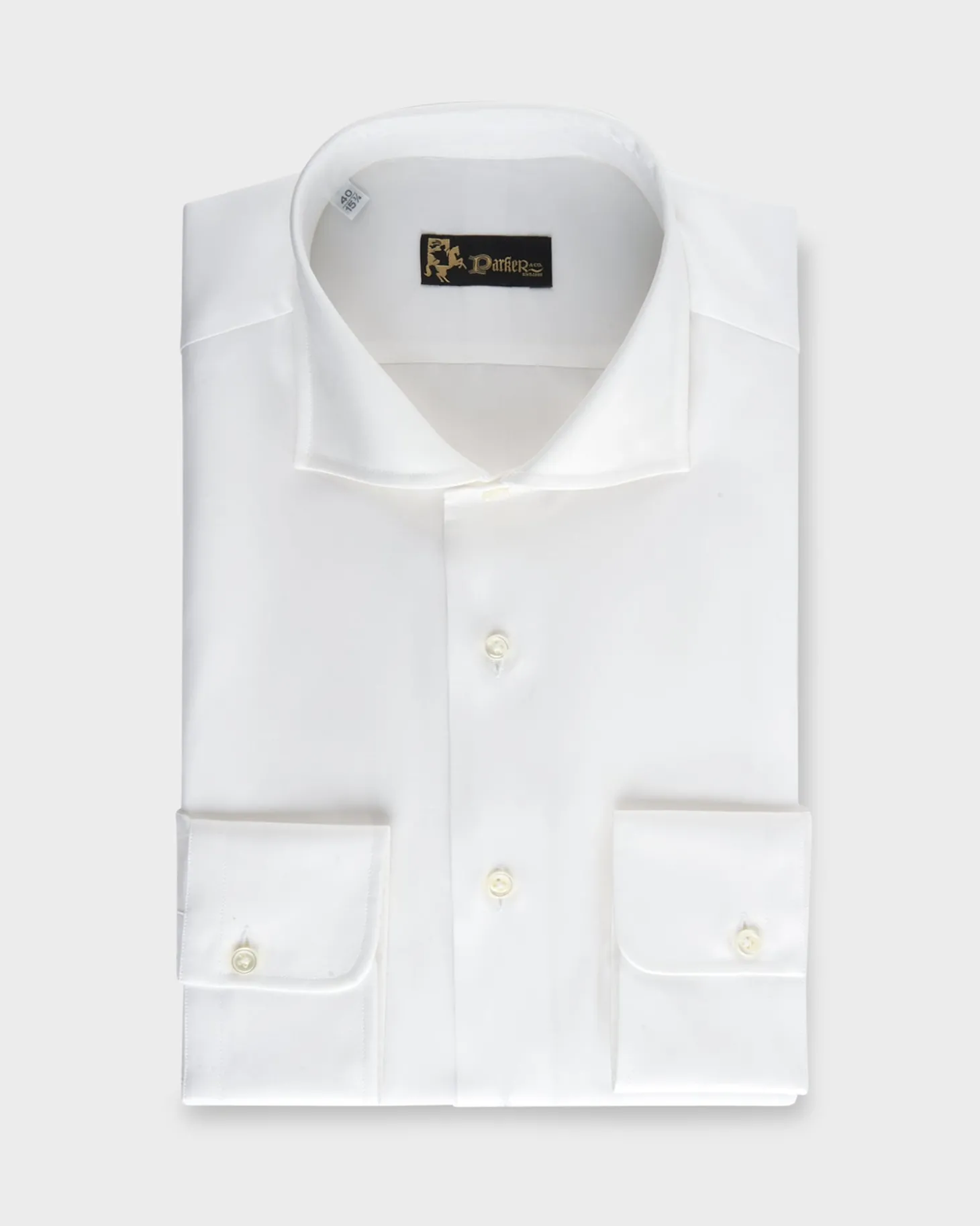 White Cotton Poplin Shirt