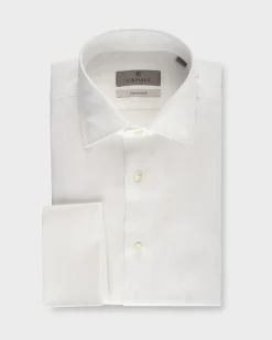 White French Cuff Cotton Shirt
