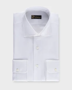 White Tailored Cotton Shirt