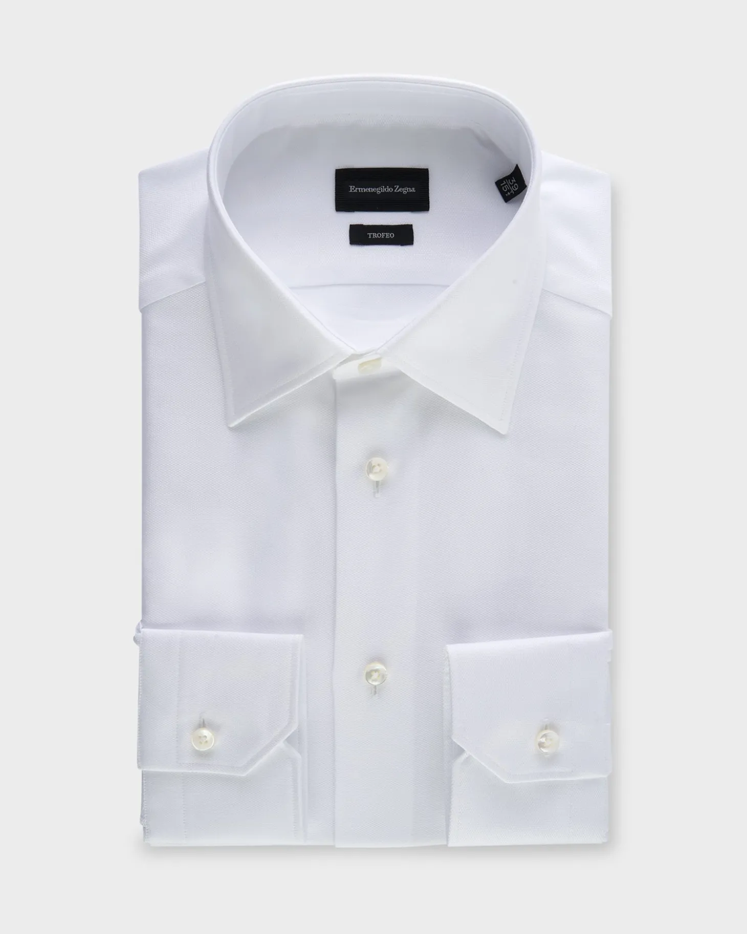 White Trofeo Comfort Cotton Shirt