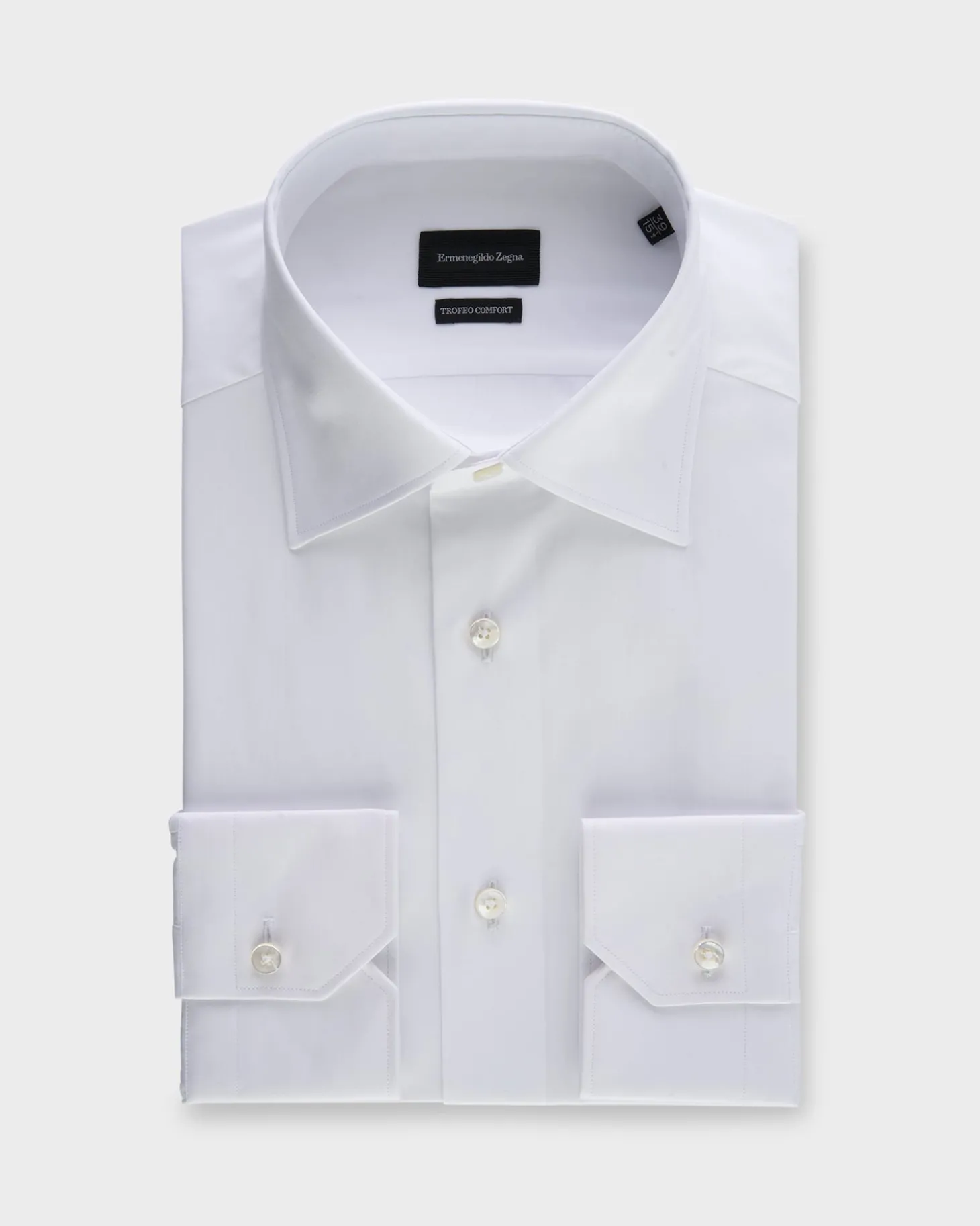 White Trofeo Comfort Cotton Shirt