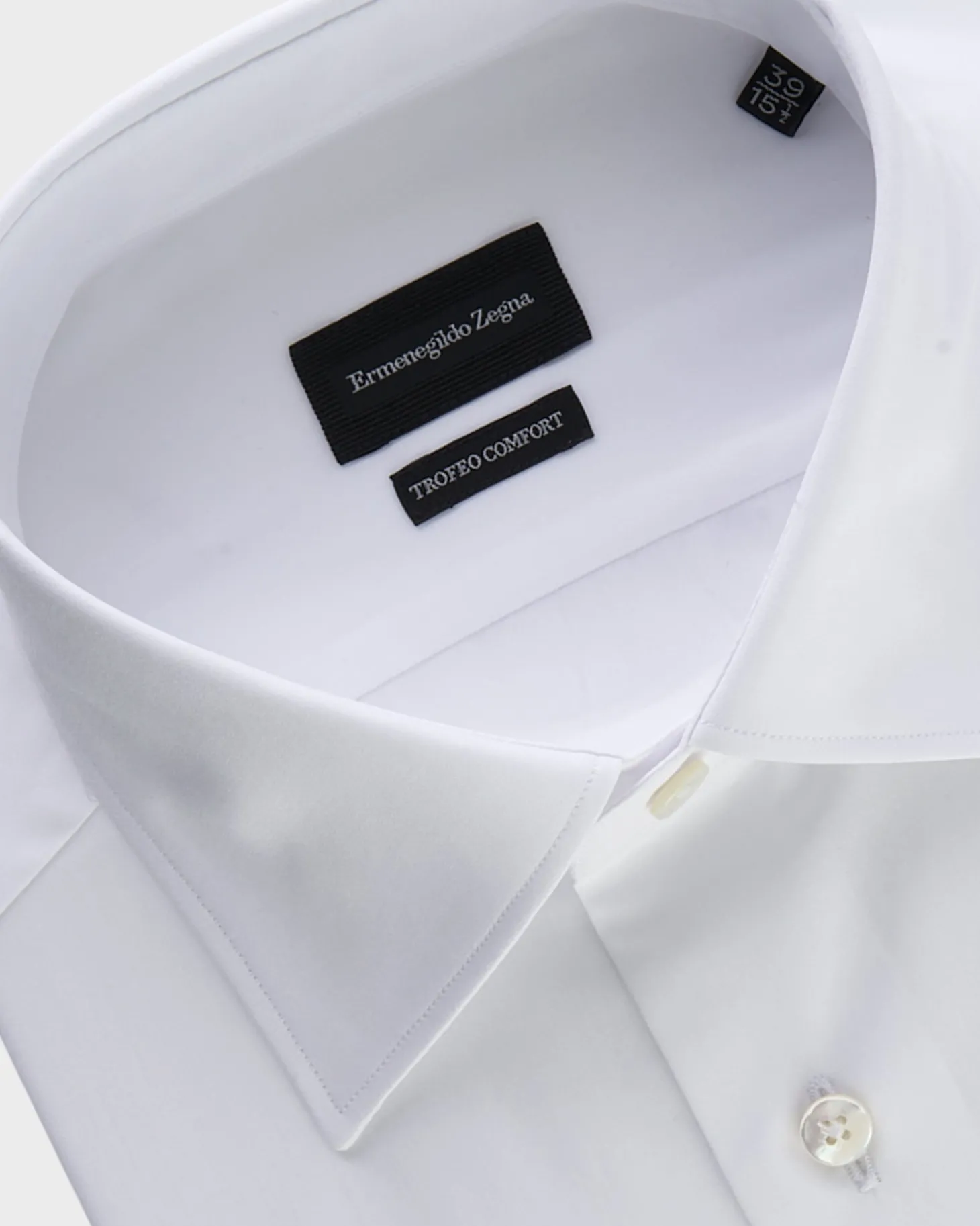 White Trofeo Comfort Cotton Shirt