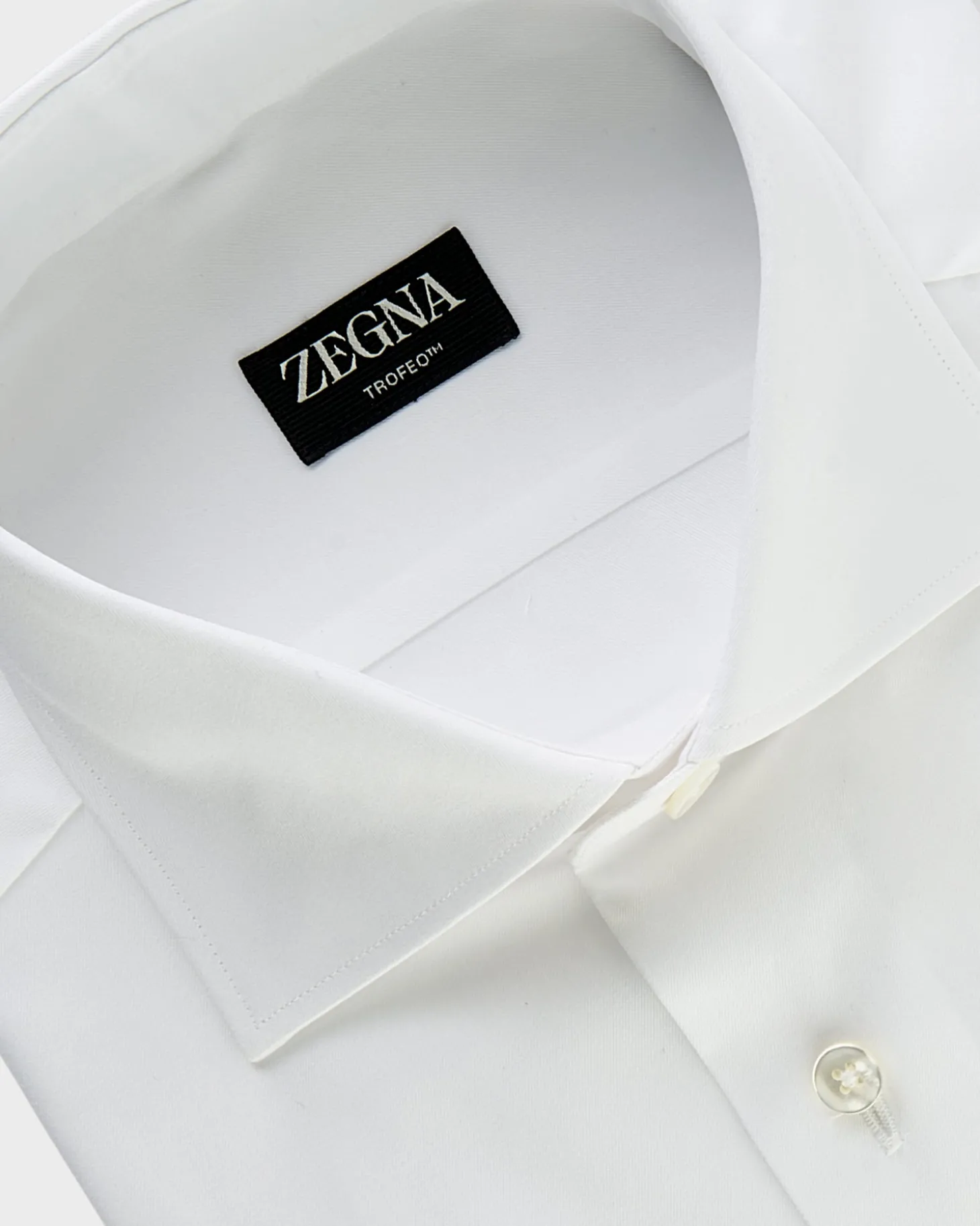 White Trofeo Comfort Cotton Shirt