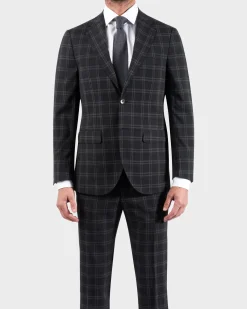 Window Pane Check Super 150 Wool Suit