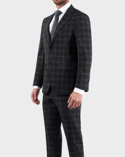 Window Pane Check Super 150 Wool Suit