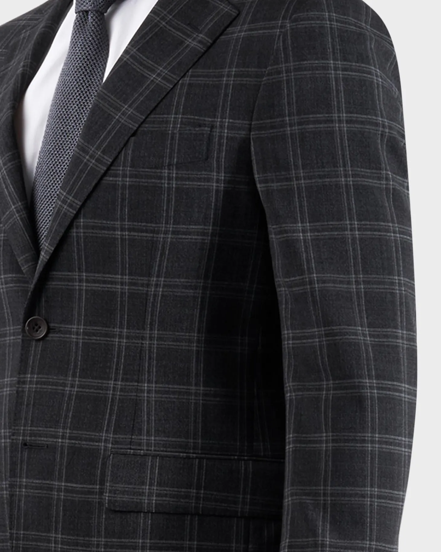 Window Pane Check Super 150 Wool Suit